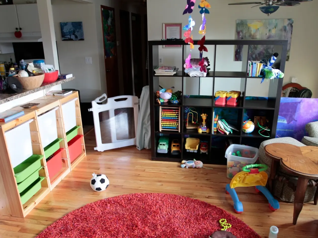 Unspoken Observations of Opulent Individuals in Modest Home Interiors