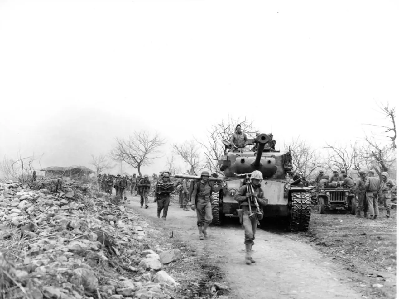 Now, in this specific urban setting, the Vikings are the ones managing the flow of traffic.