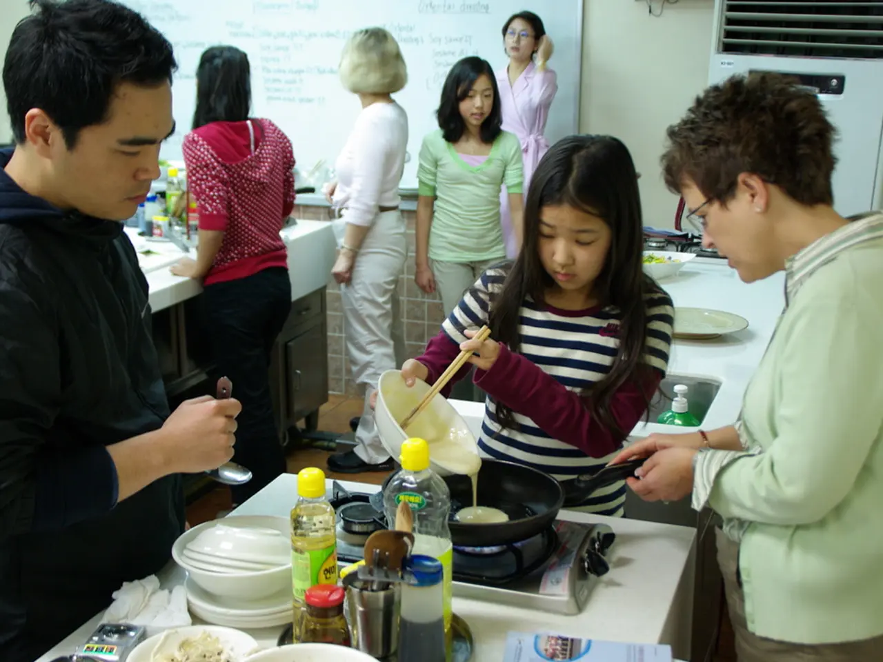 Kitchen countertops made of concrete are gaining popularity, yet designers caution that they may...