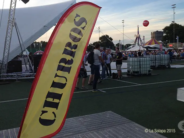 Gathering at the Wehrberg for the "Family Fest" Opening Ceremony