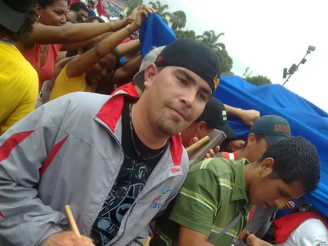 Heavy rain transforms a marshy area into a muddy expanse