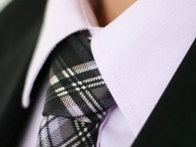 Autumn fashion: Demi Moore's checked tailored suit serves as a must-have statement piece for every...